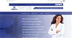 Desktop Screenshot of elixiroflifelalchimiste.com